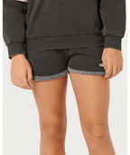 Rip Curl Girls' Surf Revival Fleece Shorts-Washed Black