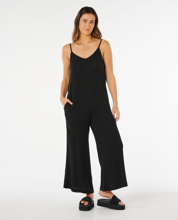 Rip Curl Premium Surf Jumpsuit Romper-Black