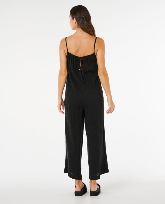 Rip Curl Premium Surf Jumpsuit Romper-Black