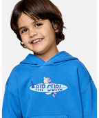 Rip Curl Toddler Surf Check Hood Sweatshirt-Royal Blue