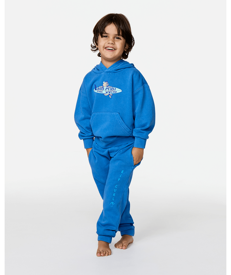 Rip Curl Toddler Surf Check Hood Sweatshirt-Royal Blue