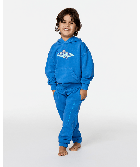 Rip Curl Toddler Surf Check Hood Sweatshirt-Royal Blue