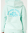 Rip Curl Girls' Hibiscus Heat Logo Hood Sweatshirt-Light Sea Blue