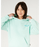 Rip Curl Girls' Hibiscus Heat Logo Hood Sweatshirt-Light Sea Blue