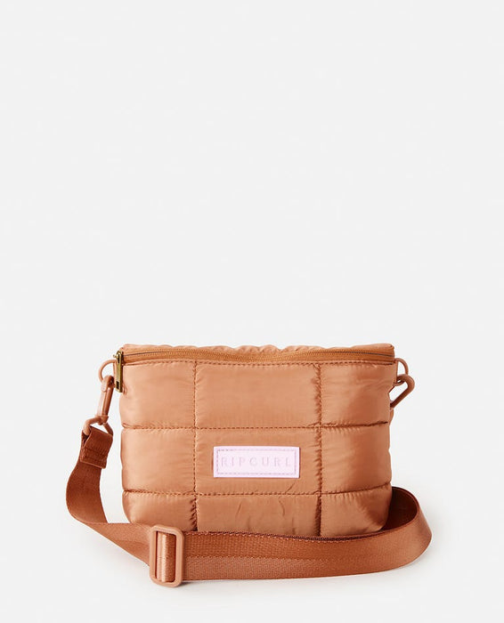 Rip Curl Anoeta Waist/Crossbody Bag-Light Brown