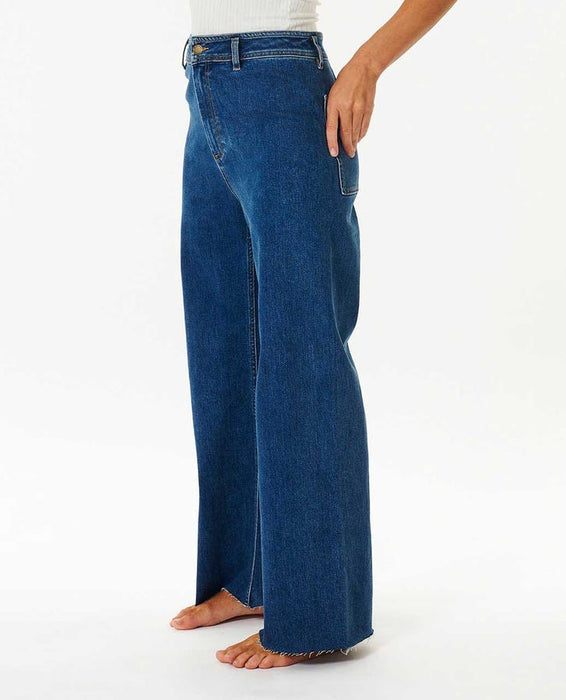 Rip Curl Holiday Denim Jeans-Dark Blue