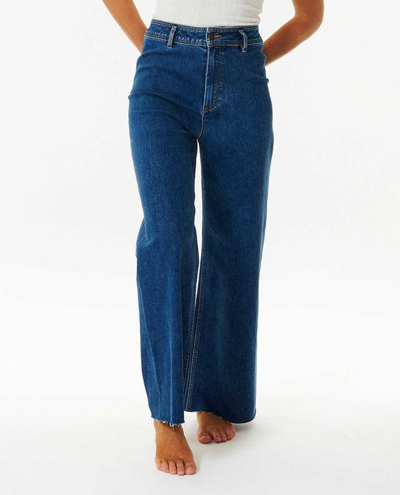 Rip Curl Holiday Denim Jeans-Dark Blue
