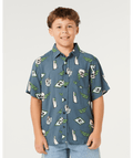 Rip Curl Boys' Sunset Sesh Shirt-Pine Night