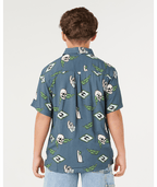 Rip Curl Boys' Sunset Sesh Shirt-Pine Night