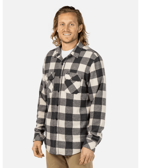 Rip Curl Grid L/S Shirt-Black