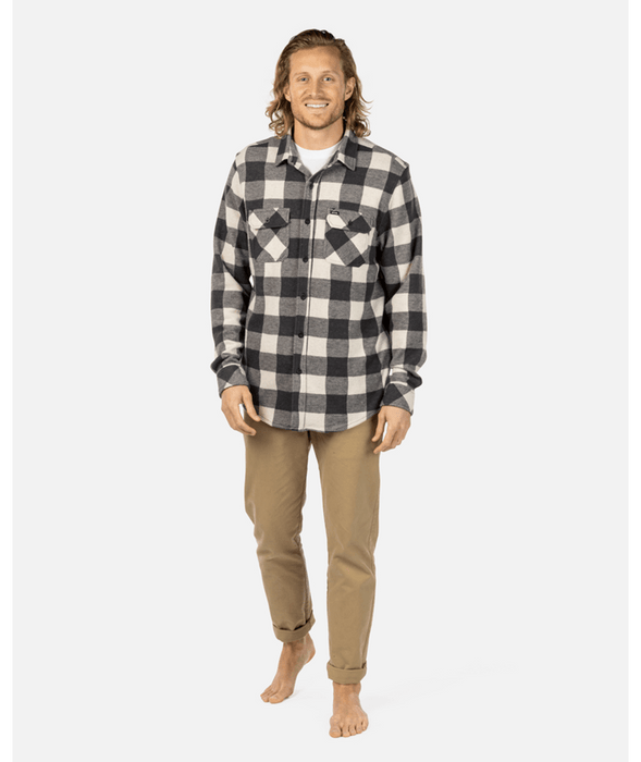 Rip Curl Grid L/S Shirt-Black