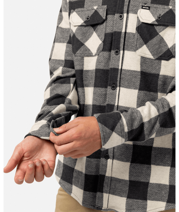 Rip Curl Grid L/S Shirt-Black
