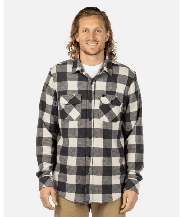 Rip Curl Grid L/S Shirt-Black