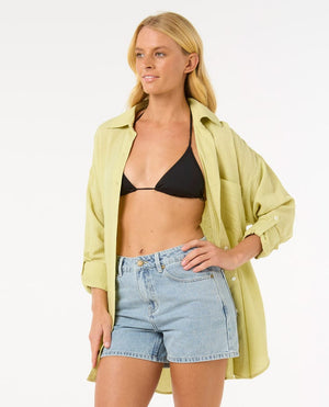 Rip Curl Premium Surf Holiday Shirt-Sage