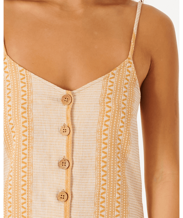 Rip Curl Alma Dress-Gold
