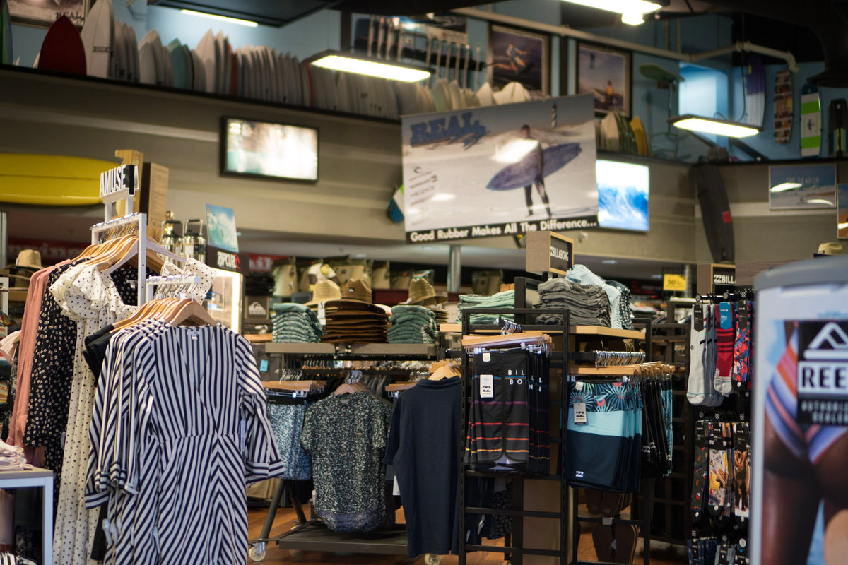 REAL Flagship Store floor