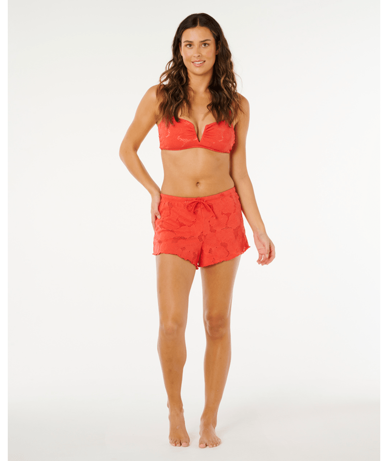 Rip Curl Oasis Swim Boardshorts-Deep Red