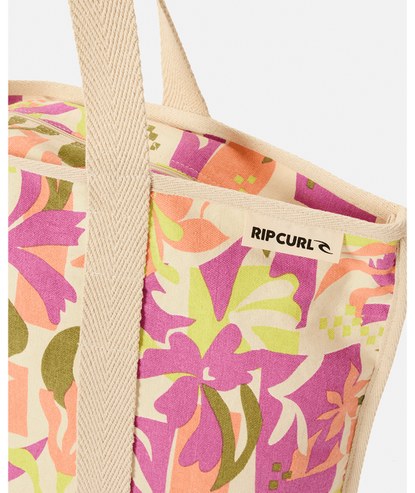 Rip Curl Mixed Canvas 31L Tote Bag-Purple Pink