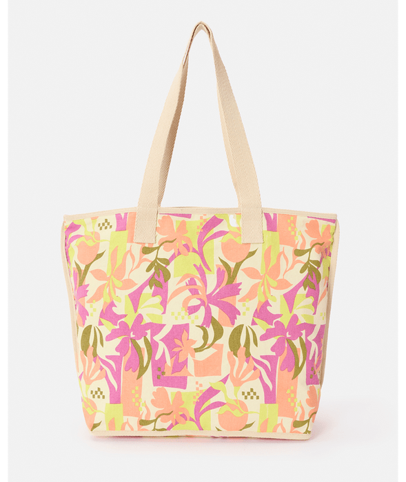 Rip Curl Mixed Canvas 31L Tote Bag-Purple Pink