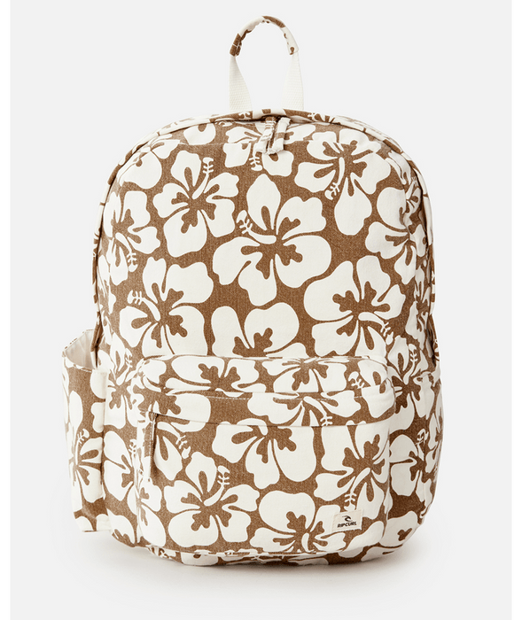 Rip Curl Canvas 18L Backpack-Brown/Off White