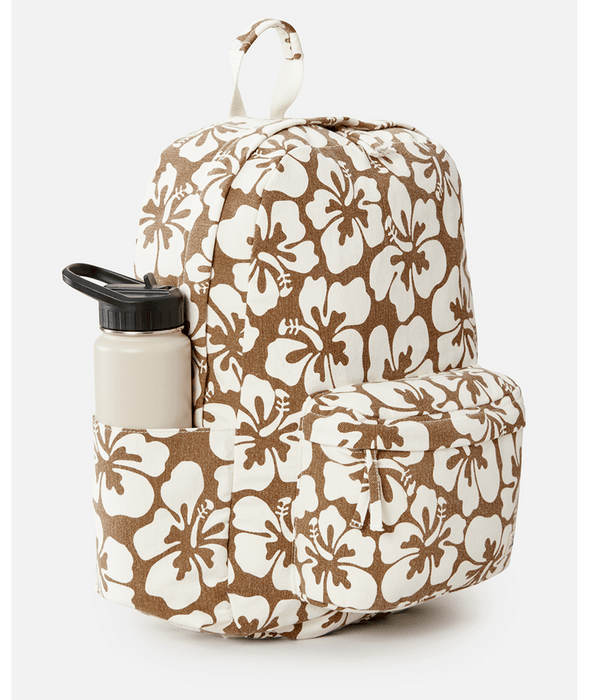 Rip Curl Canvas 18L Backpack-Brown/Off White