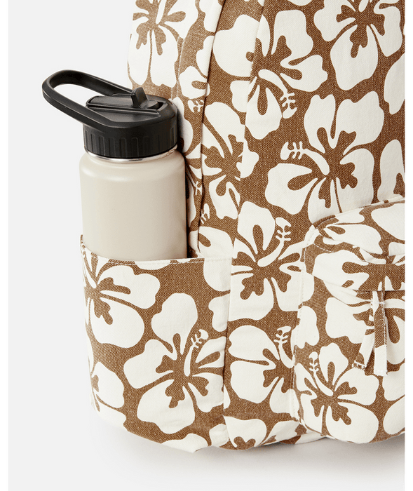 Rip Curl Canvas 18L Backpack-Brown/Off White