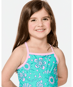Rip Curl Toddler Sunshine Club One Piece-Turquoise