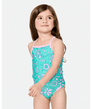 Rip Curl Toddler Sunshine Club One Piece-Turquoise