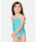 Rip Curl Toddler Sunshine Club One Piece-Turquoise