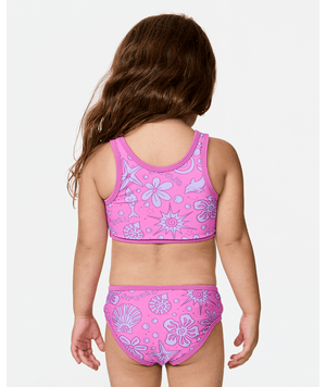 Rip Curl Toddler Sunshine Club Bikini-Wild Berry— Alternate View