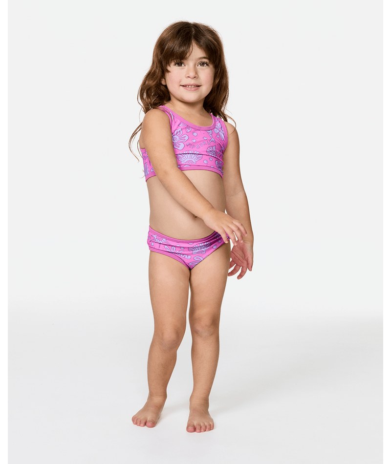 Rip Curl Toddler Sunshine Club Bikini-Wild Berry