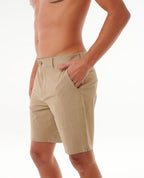 Rip Curl Boardwalk Phase Nineteen Shorts-Khaki