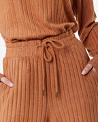 Rip Curl Cosy II Straight Leg Pants-Light Brown