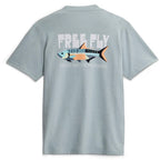 Free Fly Boys Wild Pursuits  Tee-Ocean Mist