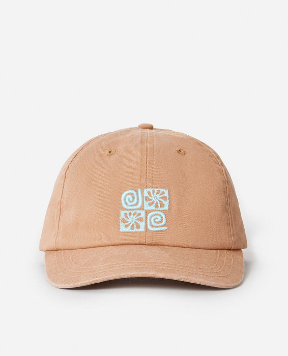 Rip Curl Celestial Sun 6 Panel Hat-Light Brown