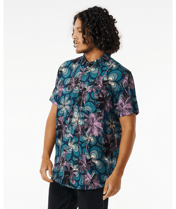 Rip Curl Barrel Killa S/S  Shirt-Dusty Purple