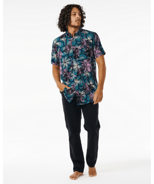 Rip Curl Barrel Killa S/S  Shirt-Dusty Purple