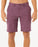 Rip Curl Boardwalk Jackson Shorts-Deep Plum