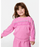 Rip Curl Toddler Surf Revival Crew Sweatshirt-Cloud Pink