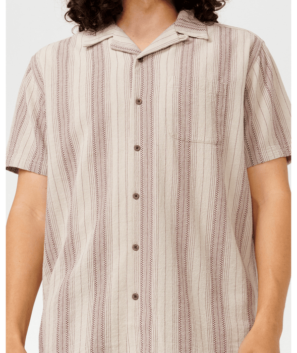 Rip Curl Check Mate S/S Shirt-Bone