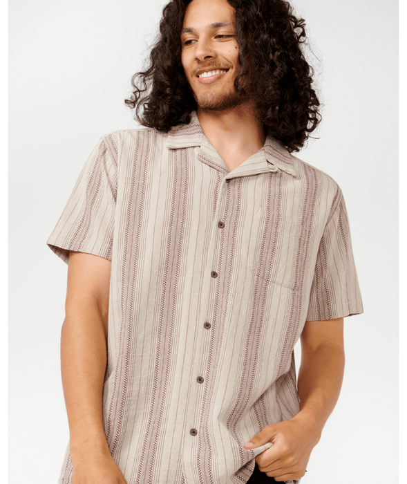 Rip Curl Check Mate S/S Shirt-Bone