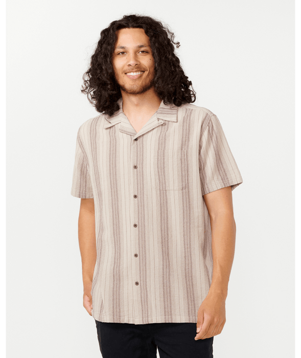 Rip Curl Check Mate S/S Shirt-Bone