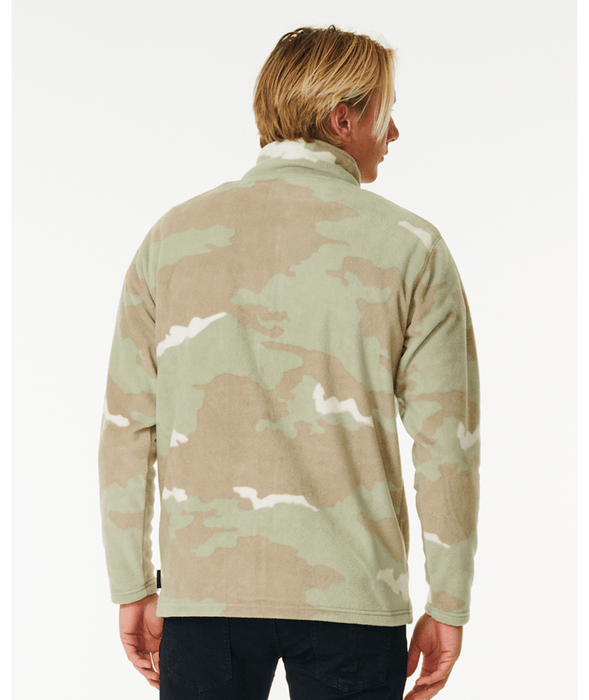 Rip Curl Party Pack Polar Fleece Jacket-Desert Camo