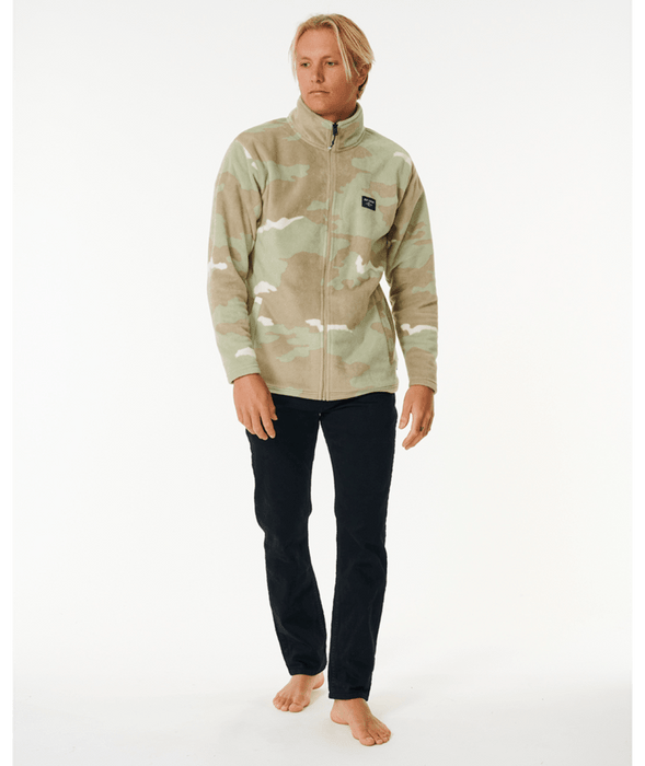 Rip Curl Party Pack Polar Fleece Jacket-Desert Camo