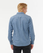 Rip Curl Classic Surf Cord L/S Shirt-Bluefin