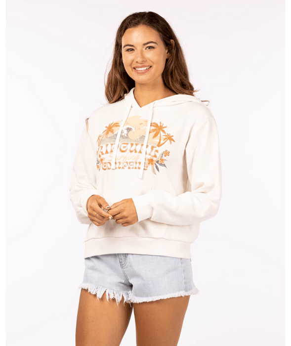 Rip Curl Brazilian Soul Desto Hooded Sweatshirt-Bone