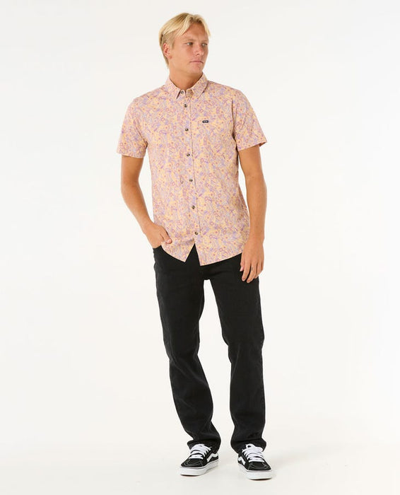 Rip Curl Floral Reef S/S Shirt-Smokey Grape