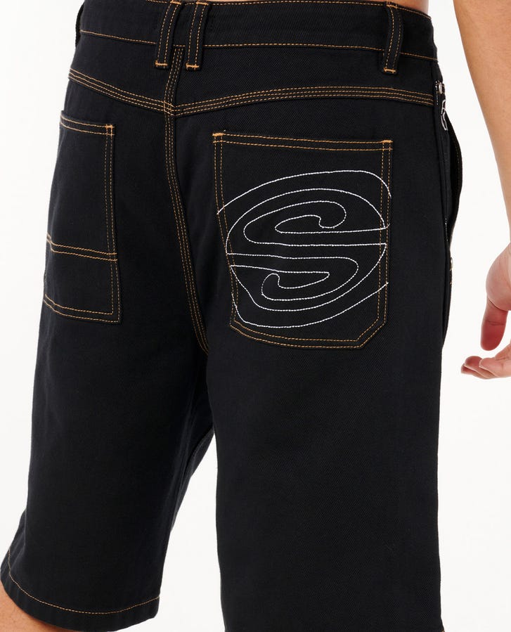 Rip Curl Archive Shorts-Black