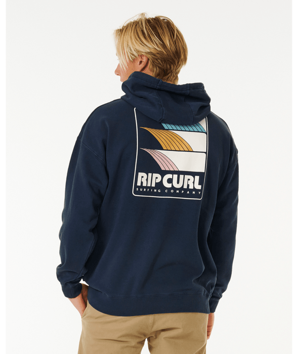 Rip Curl Surf Revival Hooded Sweatshirt-Dark Navy