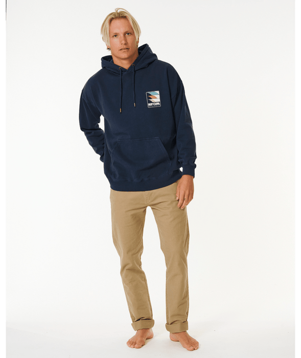 Rip Curl Surf Revival Hooded Sweatshirt-Dark Navy